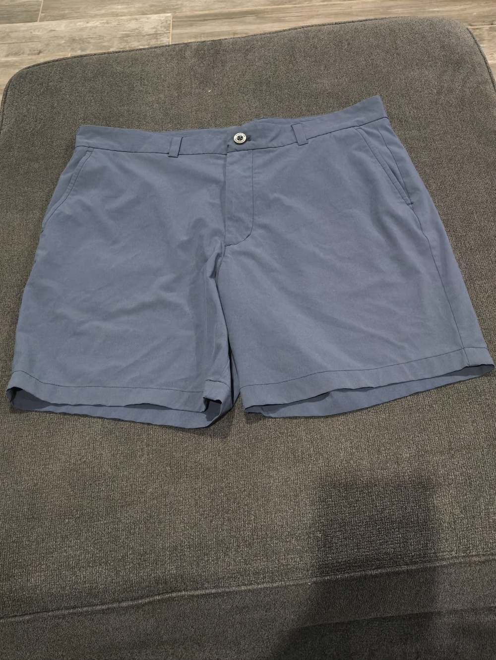 Vineyard Vines Men's Flat-Front Shorts in Slate Blue